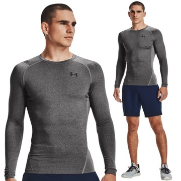 KOSZULKA SPORTOWA UNDER ARMOUR TRENINGOWA DŁUGI RĘKAW LONGSLEEVE r. M