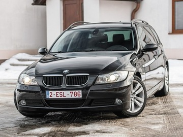 BMW Seria 3 E90-91-92-93 Touring E91 2.0 318d 143KM 2008 BMW 320 Navi Bi-Xenon ! Full Opcja !
