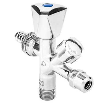 КОМБИНИРОВАННЫЙ УГЛОВОЙ ЗАПОРНЫЙ КЛАПАН (1/2x3/4x3/8)