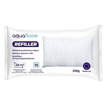 Картридж 200 г для поглотителя влаги AquaFloow, мощного осушителя воздуха 1x