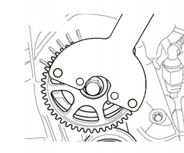 КЛЮЧ ДЛЯ ШКИВА VW 1.4 1.6 2.0 OEM 3415