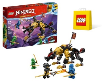 KLOCKI LEGO | NINJAGO 71790 IMPERIALNY ŁOWCA SMOKÓW PRZYGODY ZABAWA + TORBA