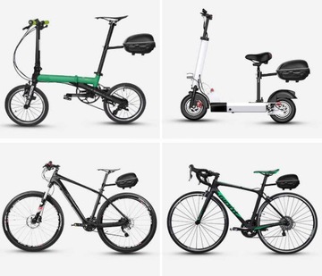 Седельная сумка Rockbros + ручка, вместительная, жесткая, устойчивая.