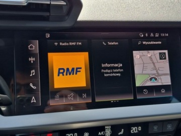 Audi A3 8V Sportback 5d Facelifting 1.5 35 TFSI 150KM 2020 Audi A3 Sportback Salon PolskaFaktura VATKameraVirtual 1.5 Benzyna 150KM, zdjęcie 21
