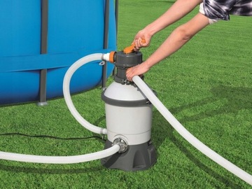 НАСОС ДЛЯ ПЕСОЧНОГО БАССЕЙНА НАСОС ДЛЯ ПЕСОЧНОГО КВАРЦЕВОГО БАССЕЙНА 0,4-0,8 ММ 25 КГ