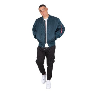 Kurtka Alpha Industries MA-1 100101 02 Granatowa XXL