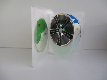 Pudełka DVD x 10 na płyty MATOWE 1 szt.