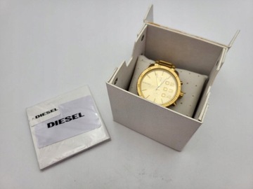 Diesel zegarek męski ZŁOTY DIESEL DZ-5302
