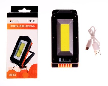 ФОНАРЬ ЛАМПА ДЛЯ МАСТЕРСКОЙ АККУМУЛЯТОРНАЯ USB COB LED