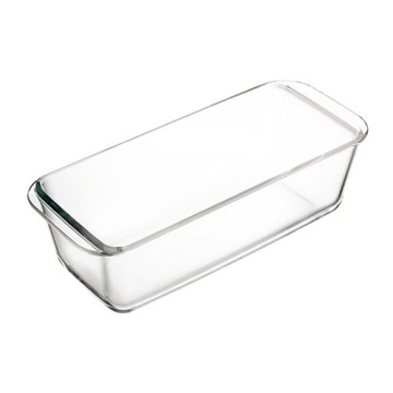 FORMA SZKLANA CHLEB KEKS PASZTET 28,5x12x7,6 cm