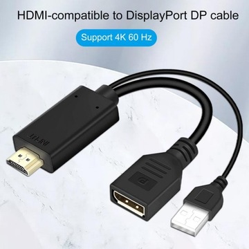 2021 4K 60Hz HDMI-kompatybilny z kablem konwertera
