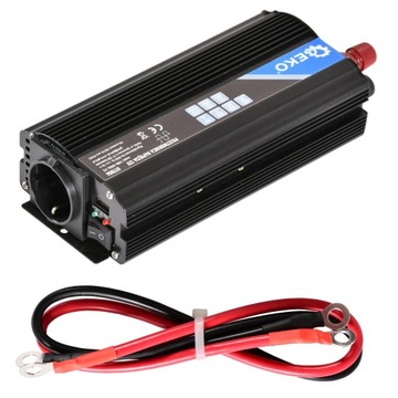 PRZETWORNICA SAMOCHODOWA NAPIĘCIA 12V 230V 1600W