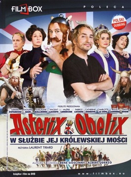 Asterix i Obelix W służbie Jej Królew..DVD+Booklet