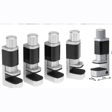 1/4/5pc Adjustable Metal Clamp Phone LCD Screen