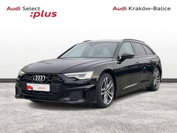 Audi A6 C8 Avant Facelifting 2.0 45 TFSI 265KM 2025 Audi A6 Avant S Line Panoramiczny dach Hak Aktywny Tempomat Matrix LED Gwa