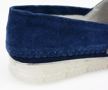 FILIPPO Baleriny Espadryle Granatowe 2147 36