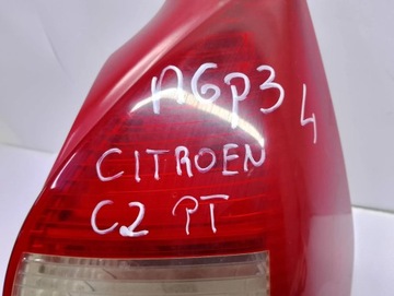 CITROEN C2 2008 SVĚTLA ZADNÍ 9680283680