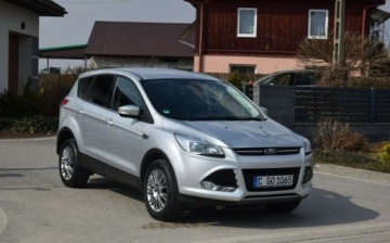 Ford Kuga II SUV 2.0 Duratorq TDCi 163KM 2014 Ford Kuga 2.0D 4x4 Navi Kamera Hak 165 TYS KM Sprowadzony Oplacony, zdjęcie 4