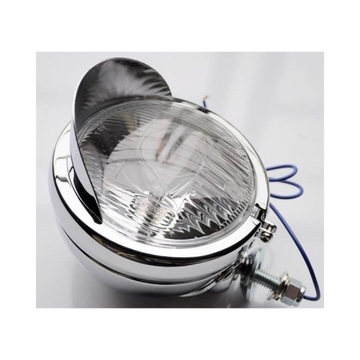 ХРОМИРОВАННАЯ СВЕТОВАЯ ЛАМПА 4,5 ДЮЙМА С ЦАПКОМ