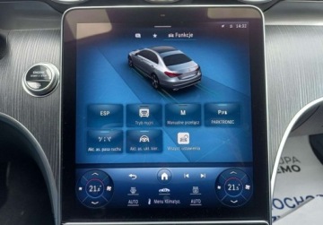 Mercedes Klasa C W206 2022 Mercedes-Benz Klasa C W206 2.0 278KM MHEV 4MATIC Automat Avantgarde Serwis, zdjęcie 34