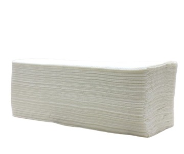 Двухслойная чистящая ткань из целлюлозы, белая.