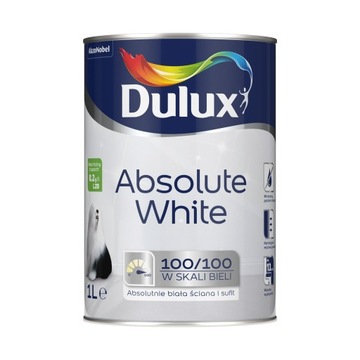 FARBA DULUX ABSOLUTE WHITE 1L