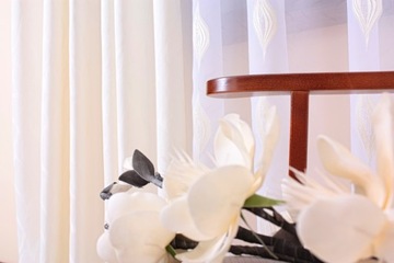 Кремовые шторы с блеском цвета экрю, шторы на заказ