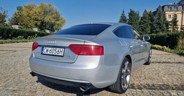 Audi A5 8T Cabrio Facelifting 2.0 TDI 177KM 2012 Audi A5 Sportback Nowy Rozrzad SALON Navi przebieg wpisuje na fakturzeOrg., zdjęcie 9