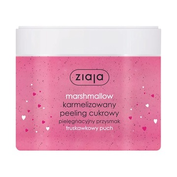 Ziaja peeling cukrowy truskawkowy puch, 300 ml