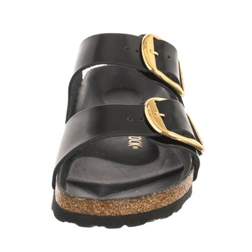 Buty Klapki Birkenstock Arizona Big Buckle High-Shine Black 1021476