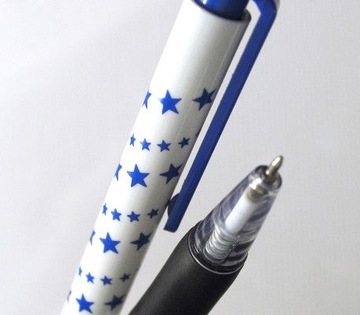 Синяя шариковая ручка Tom's со звездами, набор из 10 штук.