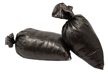 MOCNE WORKI 25-30kg EKOGROSZEK WĘGIEL GRUZ 50x85cm Gęsto Tkane 50szt