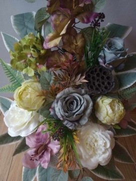 Вставка для вазы БУКЕТ, могильный букет, кладбищенский