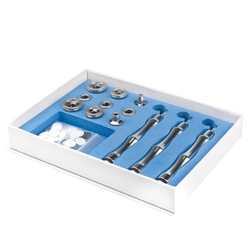 АППАРАТ АЛМАЗНОЙ МИКРОДЕРМАБРАЗИИ С 9 ГОЛОВКАМИ