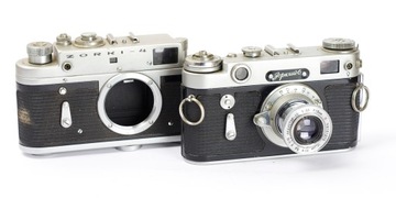 ZORKI 6 Z INDUSTAR 3.5/5cm + ZORKI 4