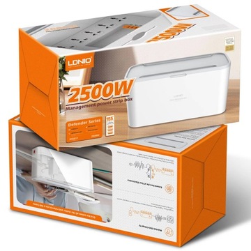 Ładowarka Listwa Zasilacz Organizer Kabli 3x USB