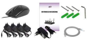 НАБОР ИЗ 4 БЕСПРОВОДНЫХ КАМЕР НАБЛЮДЕНИЯ 4 НАРУЖНЫХ WIFI КАМЕР 8Mpx