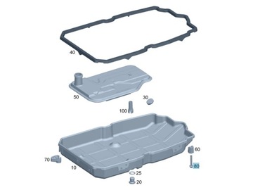 ОРИГИНАЛЬНЫЙ ВИНТ КОРОБКИ ТРАНСМИССИИ ДЛЯ MERCEDES 722.9