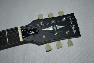 HARLEY BENTON SC-400 SATIN BLACK LES PAUL НОВЫЙ НАБОР ГИТАРЫ С ЛЮТНОЙ