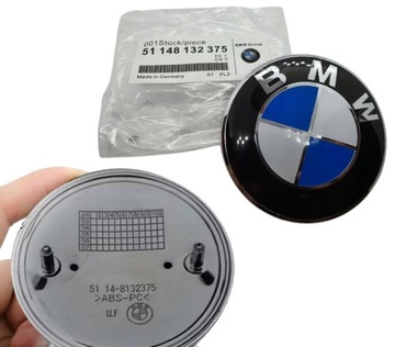 ZNAK ZNAKY LOGO BMW 74MM NA KAPOTA KRYT E39 E46 E90 F22 JAKOST OEM