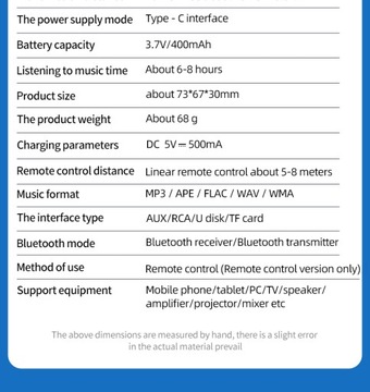 Bakeey M5 Цифровой дисплей Bluetooth V5.0 Аудио передатчик Приемник