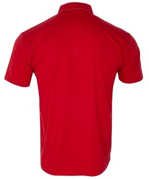 ФУТБОЛКА ПОЛО МУЖСКАЯ, С КРАСНЫМ УЗОРОМ, размер XL