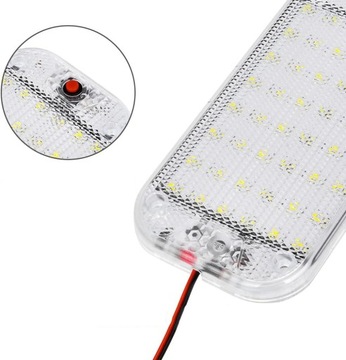 ОСВЕЩЕНИЕ САЛОНА ЛАМПА ДЛЯ ЧТЕНИЯ 48LED 3W ДЛЯ ДВИЖУЩЕГОСЯ АВТОМОБИЛЯ
