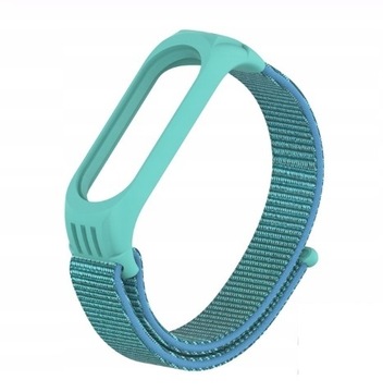OPASKA PASEK do XIAOMI MI BAND 5 NYLON 12 KOLORÓW