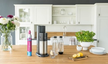 САТУРАТОР SODASTREAM DUO ЧЕРНЫЙ НАБОР 2 БУТЫЛКИ