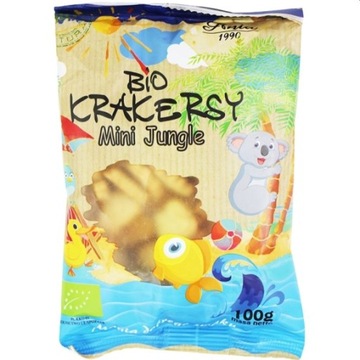 ANIA Био Крекеры Мини Джунгли 100г