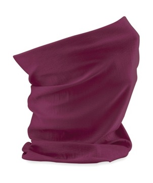 CHUSTA NA TWARZ KOMIN BANDANA DAMSKA MĘSKA ODDYCHAJĄCA LEKKA BURGUND
