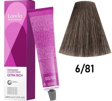 LONDA Professional FARBA Londacolor 60ml Nr 6/81