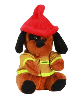 ТАЛИСМАН, МЕДВЕДЬ, СОБАКА, ПОЖАРНЫЙ, ПОЖАРНЫЙ МОСТ САНТЫ