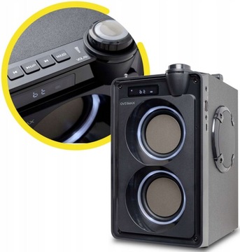 БЕСПРОВОДНОЙ ДИНАМИК BLUETOOTH SOUNDBEAT 5.0 USB SD AUX РАДИО КАРАОКЕ